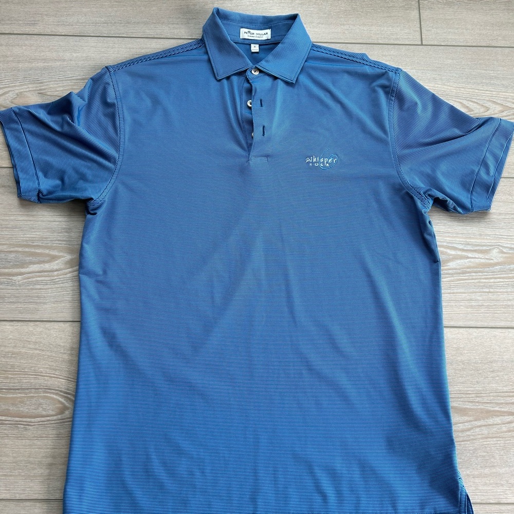 Peter Millar Men's Blue Polo Shirt